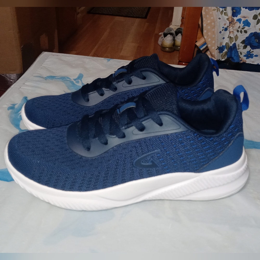 GEERS Blue Athletic Sneakers mens 8.5 Blue